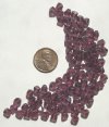 100 6mm Bicone Amethyst